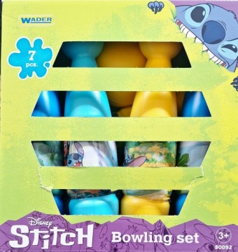 Набір для гри в кеглі STITCH 7 ел. новий