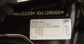 Audi A4 B8 Avant Facelifting 2.0 TDI 143KM 2012 Audi A4 Avant 2,0TDI143KM Panoramiczny Dach 2.0 Diesel 143KM, zdjęcie 32