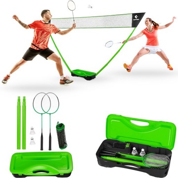 ZESTAW DO BADMINTONA 2W1 OUTTEC