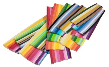 Paski do Quillingu Zestaw 3, 4, 5, 8 mm 6600 szt. Quilling