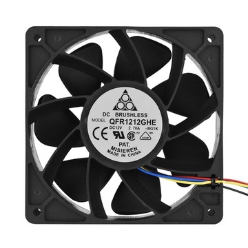WENTYLATOR CHŁODZĄCY 12V 2.7A DLA ANTMINER S7
