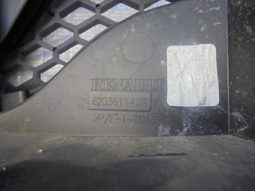 MASKA MŘÍŽKA VÝZTUHA ZÁMEK RENAULT TWINGO 3 III 14- 620361142R SLASK