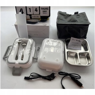 Электрический контейнер для подогрева еды для ланча