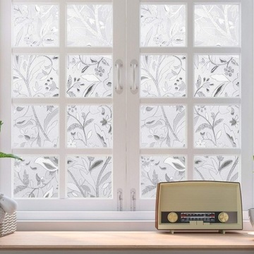 3D ОКОННАЯ ФОЛЬГА САМОКЛЕЯЩАЯСЯ ШПОН 90*200СМ ДЛЯ ДЕКОРАТИВНОГО СТЕКЛА