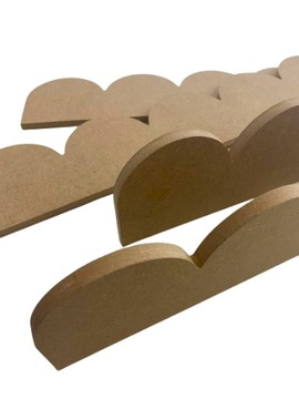 Декоративная рюша 50 см МДФ 10 мм украшение мебели