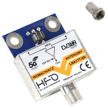 Wzmacniacz antenowy dopuszkowy LNA-177 5G 27dB