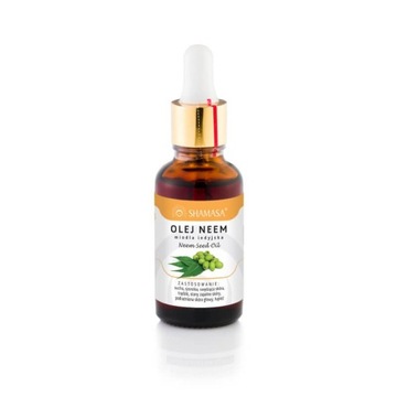 Naturalny olej neem problemy skórne 30 ml Shamasa