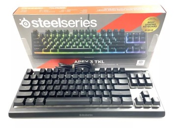 KLAWIATURA PRZEWODOWA STEELSERIES APEX 3 TKL