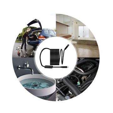 Инспекционная камера эндоскоп iOS Wi -Fi 10м