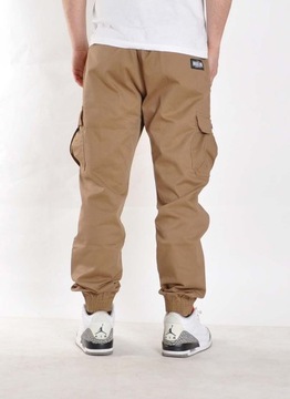 Spodnie M Bossline Cargo Jogger joggery karmel