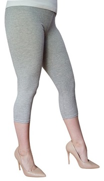 3/4 SPODNIE LEGGINSY PRĄŻEK PRĄŻKOWANE 4XL/5XL