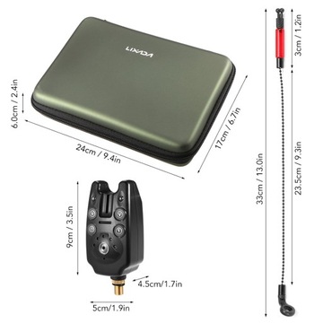 SYGNALIZATOR BRAŃ + SWINGER WĘDKARSKI ZESTAW