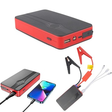 POWER BANK ROZRUCH JUMP STARTER Z LATARKĄ LED 30000MAH 12V