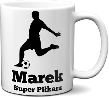 KUBEK DLA PRAWDZIWEGO FANA PIŁKI PREZENT + IMIĘ