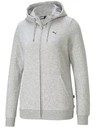 BLUZA DAMSKA PUMA szara 586811-54 z kapturem na suwak S