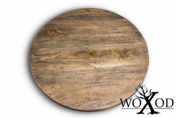 СТОЛ С КРУГЛОЙ СТОЛЕШНИЦЕЙ СТАРЫЙ МАССИВ ДУБА СТОЛ диаметром 120