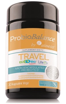 ProbioBalance Travel Saccharomyces Boulardii Bacillus subtilis Rhamnosus GG