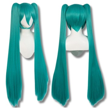 PERUKA HATSUNE MIKU COSPLAY ANIME VOCALOID DAMSKIE