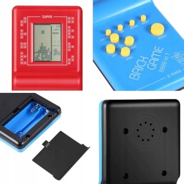 ЭЛЕКТРОННАЯ ИГРА ТЕТРИС ЗМЕЯ, КАРМАННАЯ КОНСОЛЬ