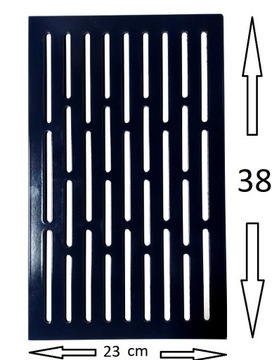 Керамическая решетка 66 см х 38 см, решетка для гриля