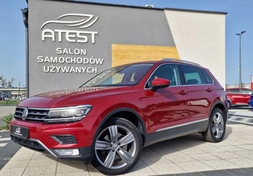 Volkswagen Tiguan II SUV 2.0 TSI BlueMotion Technology 220KM 2016 Volkswagen Tiguan Salon Polska Serwis Ofroad H...