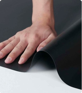 Фотофон черный полипропиленовый моющийся 1,5x4 м для фотосъемки