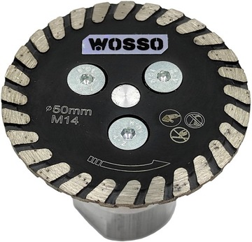 АЛМАЗНЫЙ ДИСК для РЕЗКИ плитки 50мм х М14, керамогранита, глазури, клея PRO