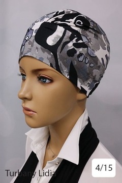 TURBAN MIA BAMBUS Turbany Lidia Chusta Czapka cz.1