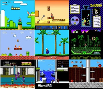 ПОРТАТИВНАЯ МИНИ-ИГРОВАЯ КОНСОЛЬ SUP GAME BOX НА 400 ИГР СМЕШАННЫХ ЦВЕТОВ