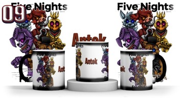 ВОЛШЕБНАЯ КРУЖКА FIVE NIGHTS AT FREDDY'S + ИМЯ