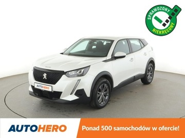 Peugeot 2008 II SUV 1.2 PureTech 130KM 2021 Peugeot 2008 automat LED klima auto kamera i