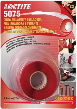 Loctite SI 5075 2,5cm x 4,27m Silikonowa taśma izolacyjno-uszczelniająca