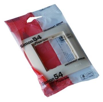 KONTAKT SIMON 54 PREMIUM однорамочный DR1/41