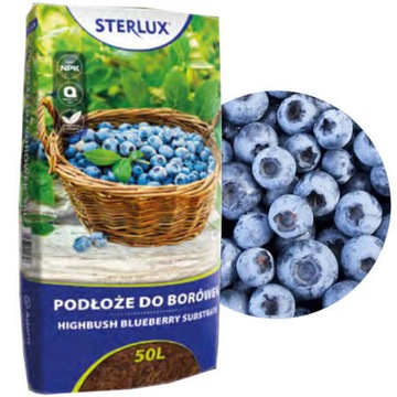 Ziemia do borówek STERLUX 50 l