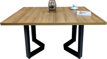 Stół kuchenny kwadratowy 90x90/170 dąb craft loft