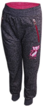 Dziewczęce spodnie dresowe 146-152