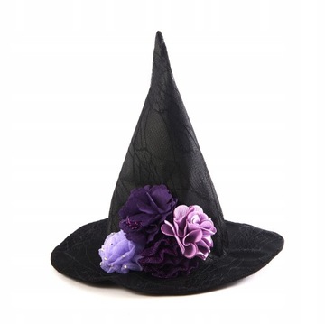 KAPELUSZ CZAROWNICA HALLOWEEN RÓŻNE KOLORY