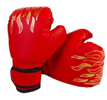 RĘKAWICE BOKSERSKIE DLA DZIECKA PŁOMIENIE