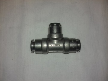 Trójnik tekalanu metalowy fi=14mm