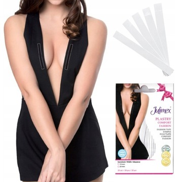 JULIMEX PLASTRY DO STYLIZACJI BEZBARWNE 10 SZTUK COMFORT BA-09 10MM