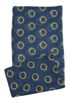 Мужской нагрудный платок Chattier бежевого и синего цвета