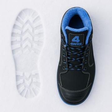 ЗИМНЯЯ РАБОЧАЯ ОБУВЬ ВОДОНЕПРОНИЦАЕМАЯ ОБУВЬ ПО щиколотку С МЕХОМ S3 R.43