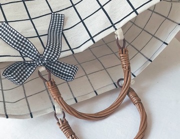 ЭЛЕГАНТНАЯ СОЛОМНАЯ СУМКА НА ПЛЕЧЕ В БОХО