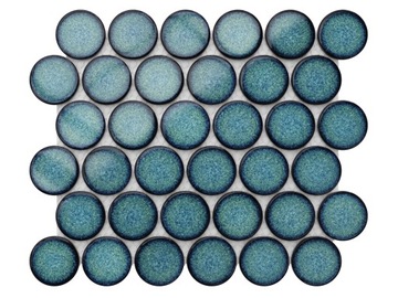 MOZAIKA CERAMICZNA CIRCLE DOTS ATLANTIC POŁYSK