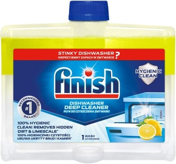 FINISH płyn do czyszczenia zmywarek Lemon 250ml