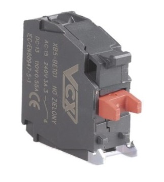 ВСПОМОГАТЕЛЬНЫЙ КОНТАКТ КРАСНЫЙ VCX XB5-BE102 1NC