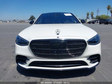 Mercedes 2022 Mercedes-Benz Klasa S 2022r, 4Matic, 4.0L, 580 4.0 Benzyna 497KM, zdjęcie 2