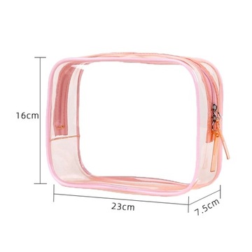 Косметичка Практичный, водонепроницаемый, прозрачный дорожный материал.