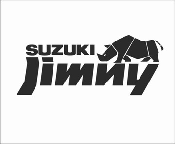 SUZUKI JIMNY 4X4 naklejka rhino nosorożec