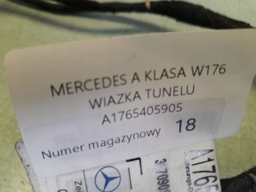 MERCEDES A TŘÍDA W176 SVAZEK TUNELU A1765405905